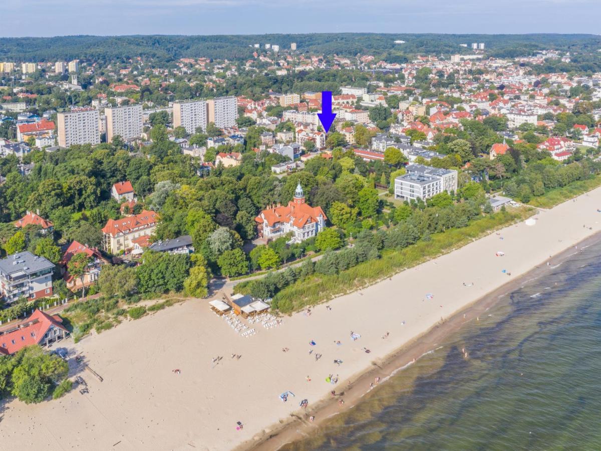 Sopot Grunwaldzka - Parkowa Blisko Plazy Apartment Exterior photo